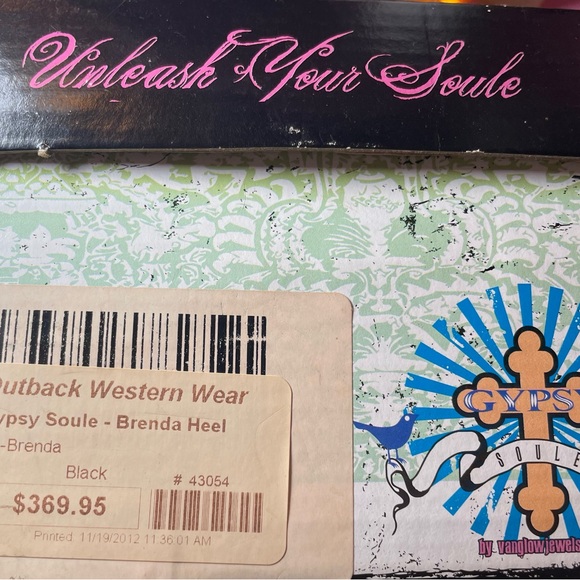 NIB Gypsy Soule Brenda Wedge Sandals s:10M SHE IS NO LONGER IN BIZ-COLLECTORS!! - Picture 9 of 15